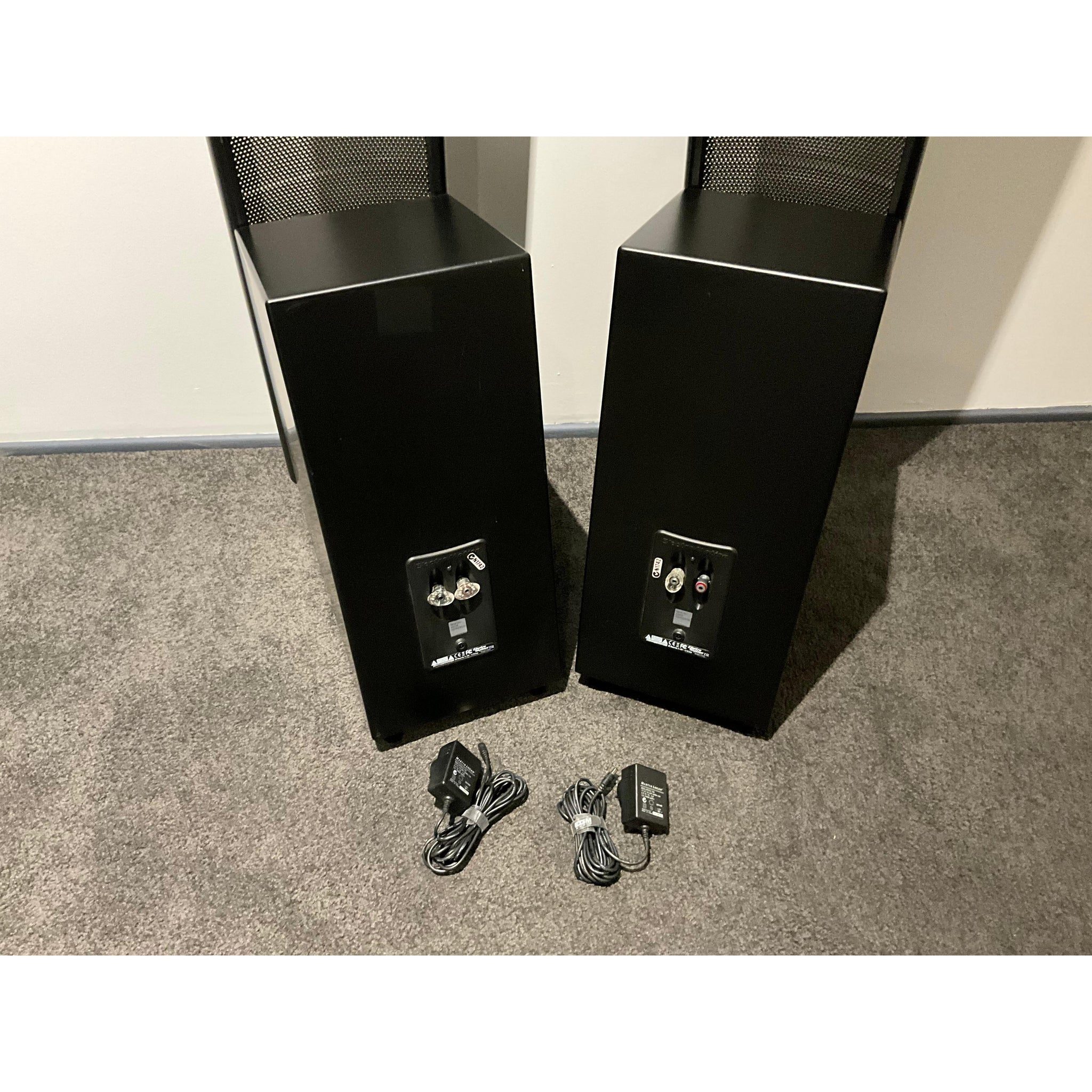 Martin Logan Electro motion ESL electrostatic floorstanding speakers with active bass, pre loved
