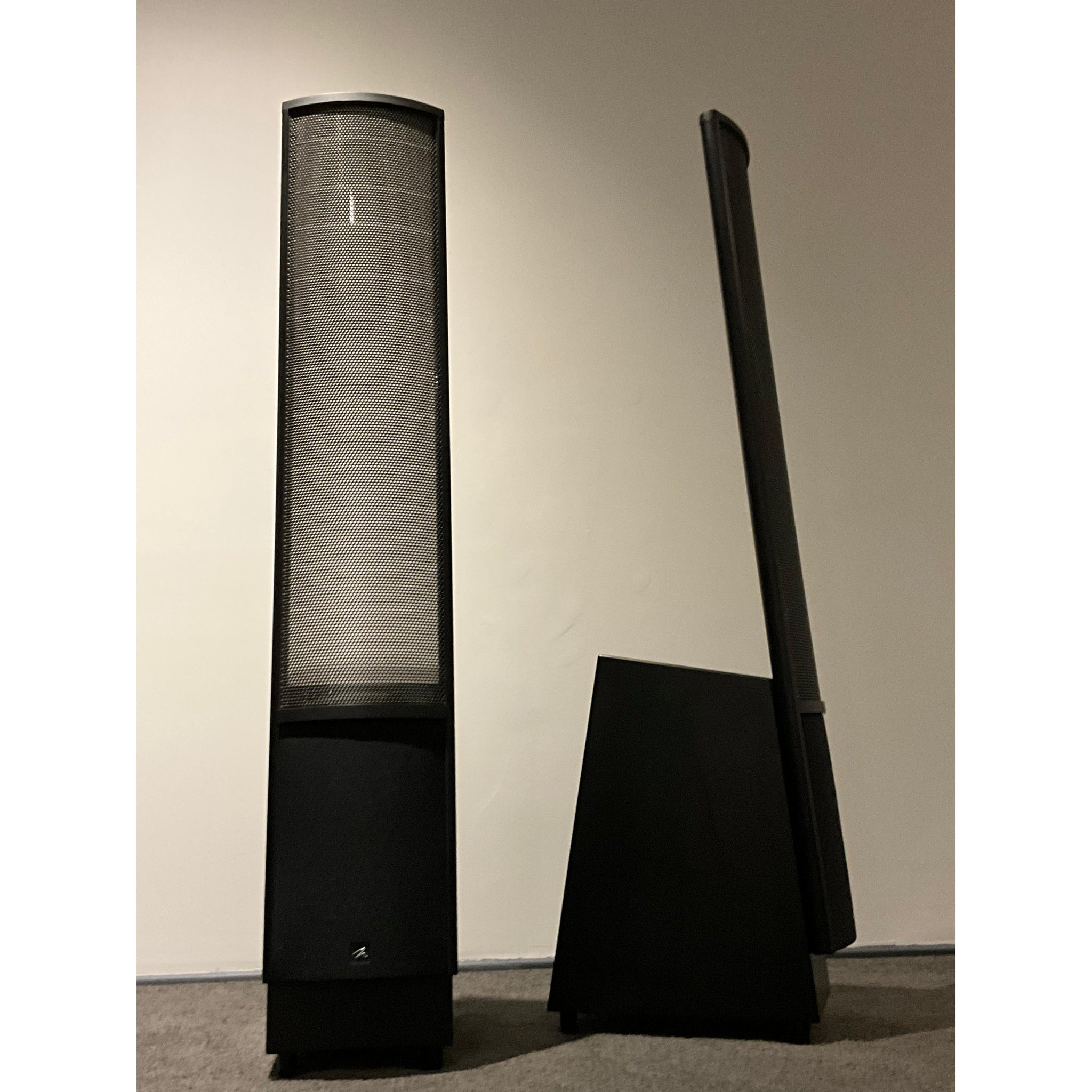 Martin Logan Electro motion ESL electrostatic floorstanding speakers with active bass, pre loved
