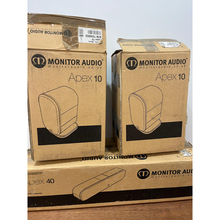 Monitor Audio Apex 3 channel cinema front end - Pre Loved