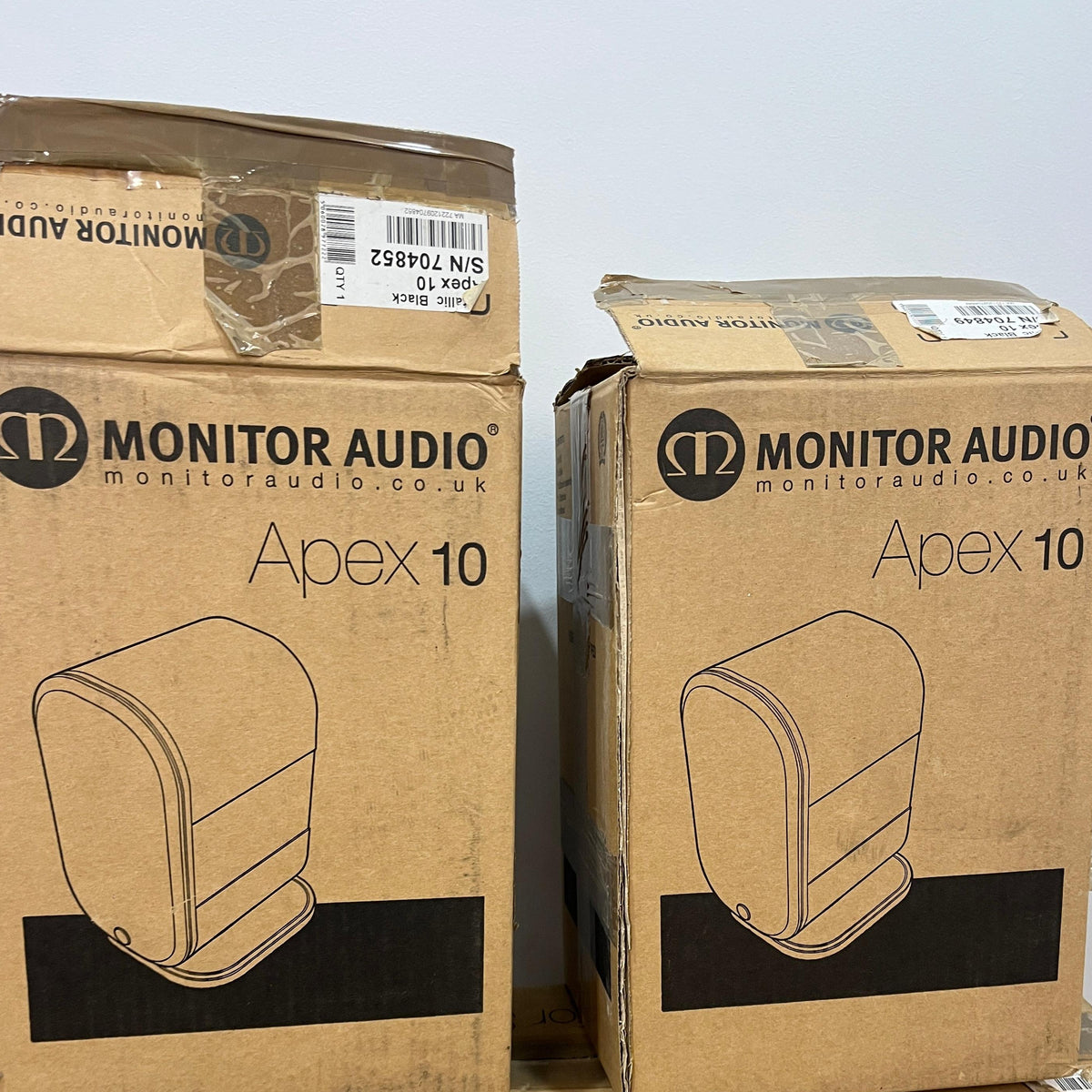 Monitor Audio Apex 3 channel cinema front end - Pre Loved