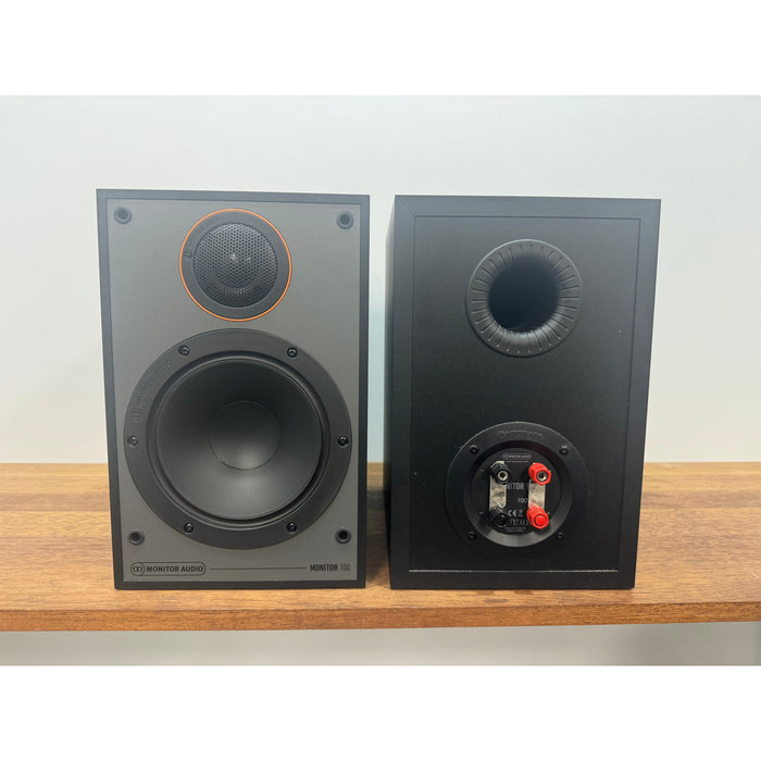 Monitor Audio Monitor 100 Bookshelf speaker pair black- Pre Loved