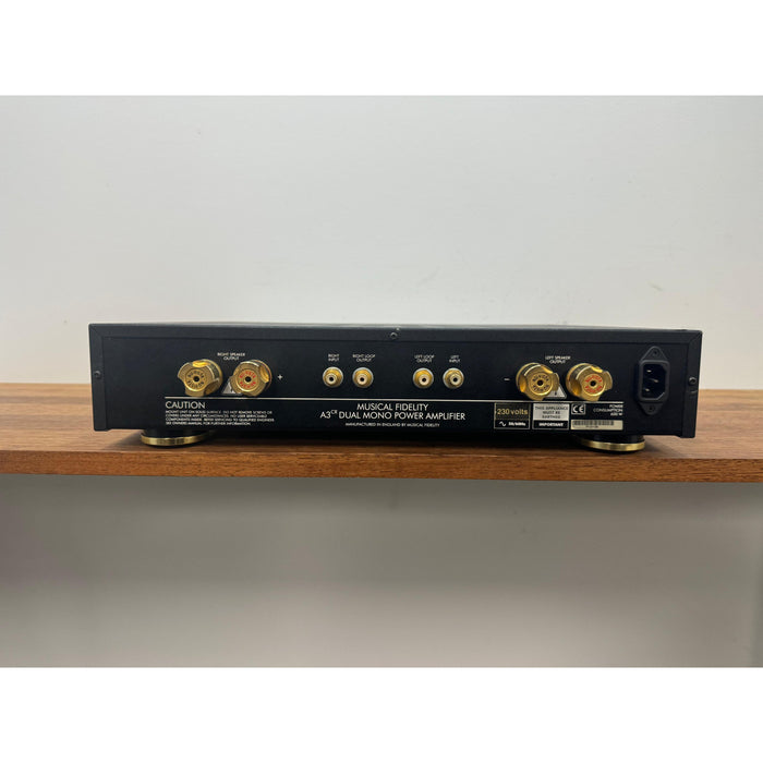 Music Fidelity A3CR Dual Mono Power Amplifier - Pre Loved