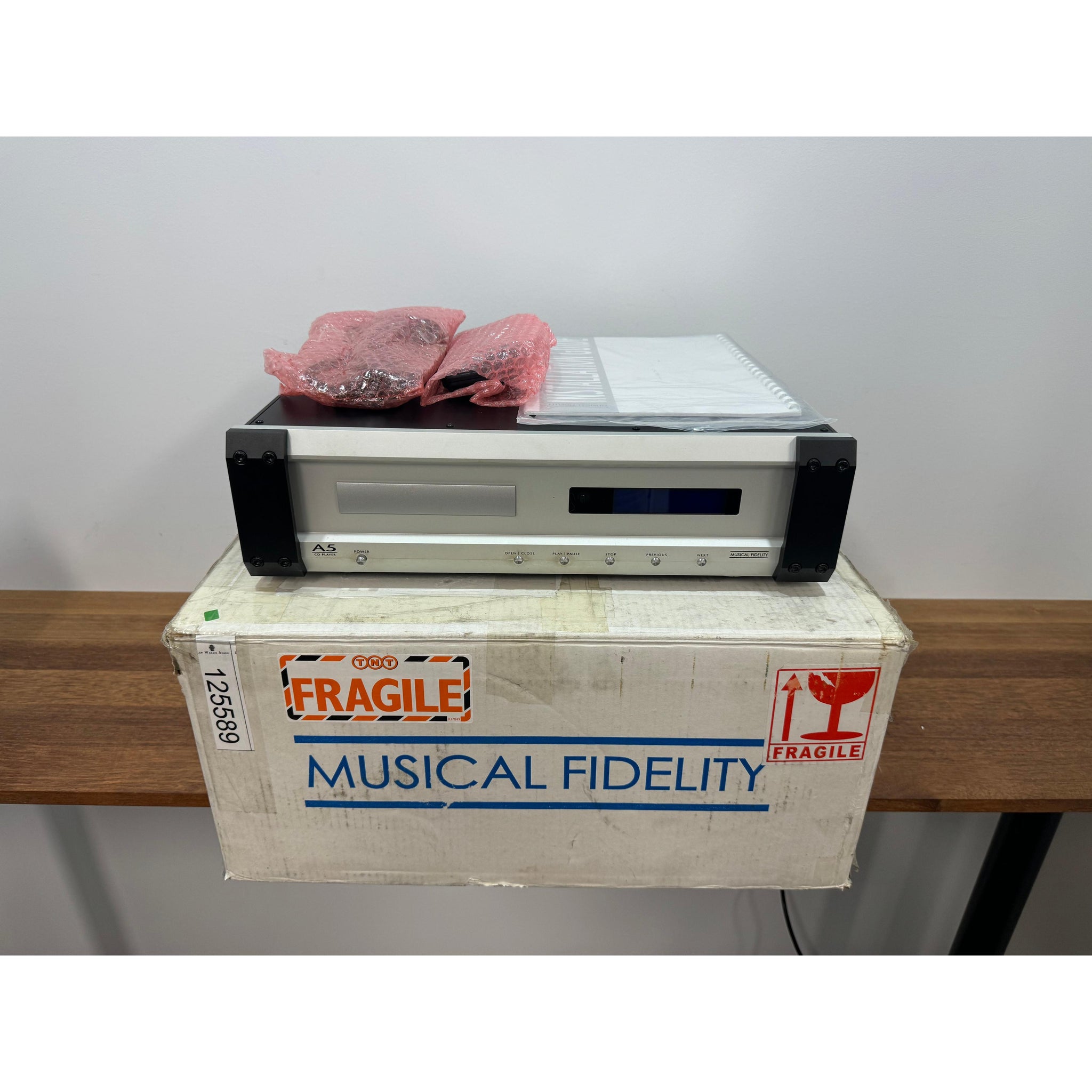 Musical Fidelity A5 CD Player - Pre loved