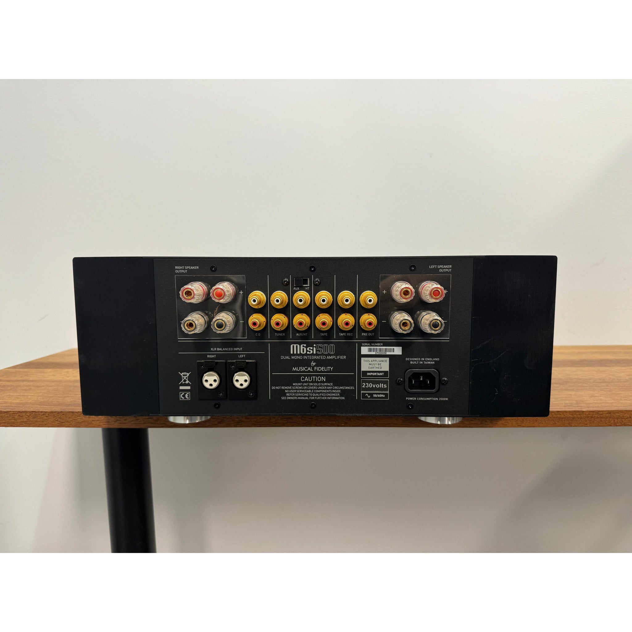 Musical Fidelity - M6s500i - Dual Mono Integrated amplifier - Pre Loved