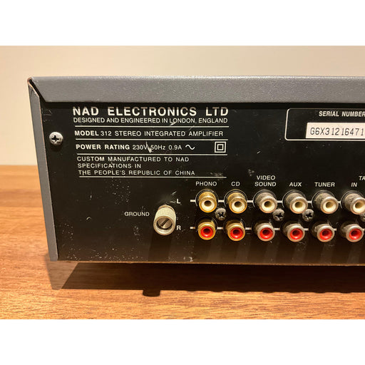 NAD 312 stereo integrated amplifier with phono stage, Pre Loved