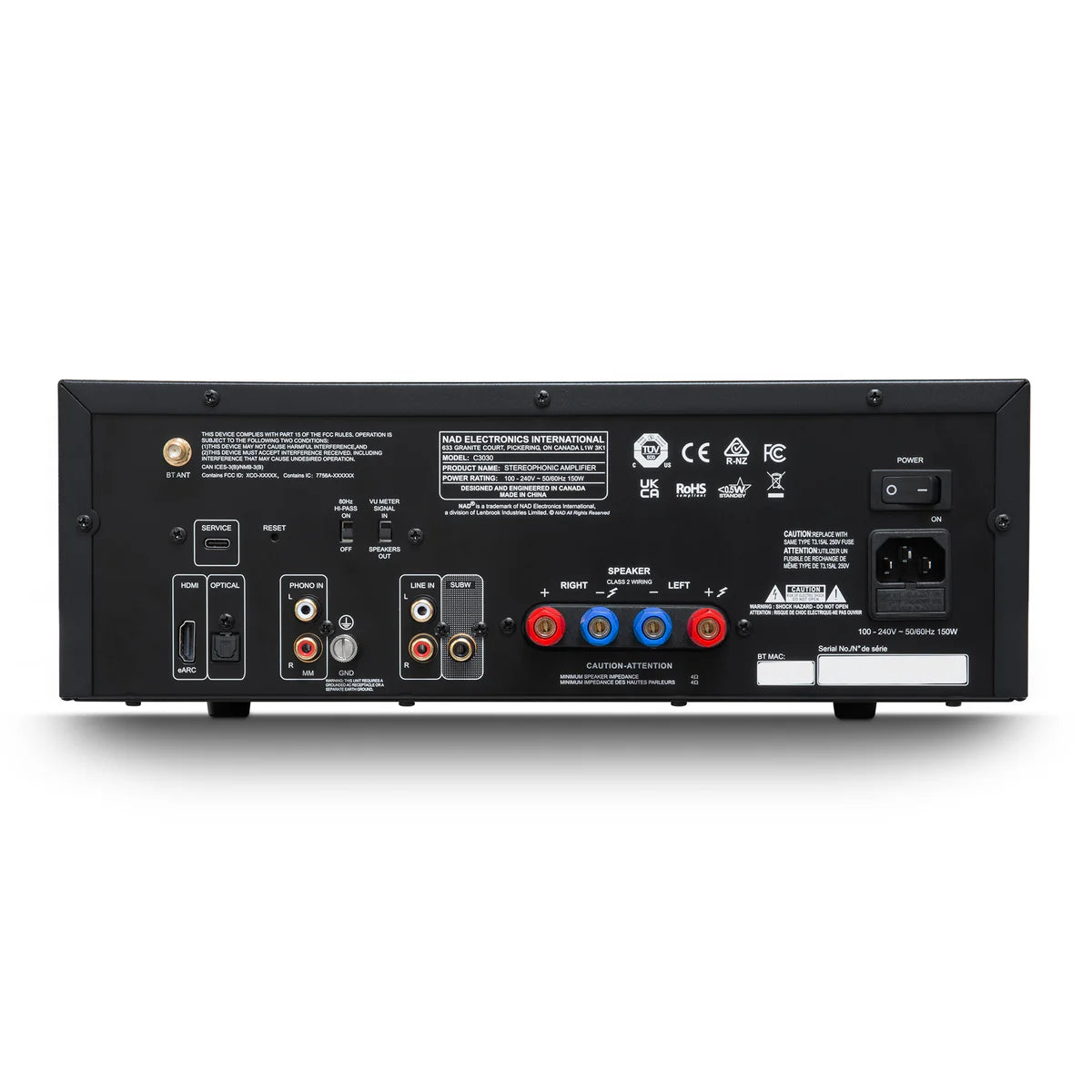 NAD - C 3030 - Stereo Integrated Amplifier (Available for Pre-Order)