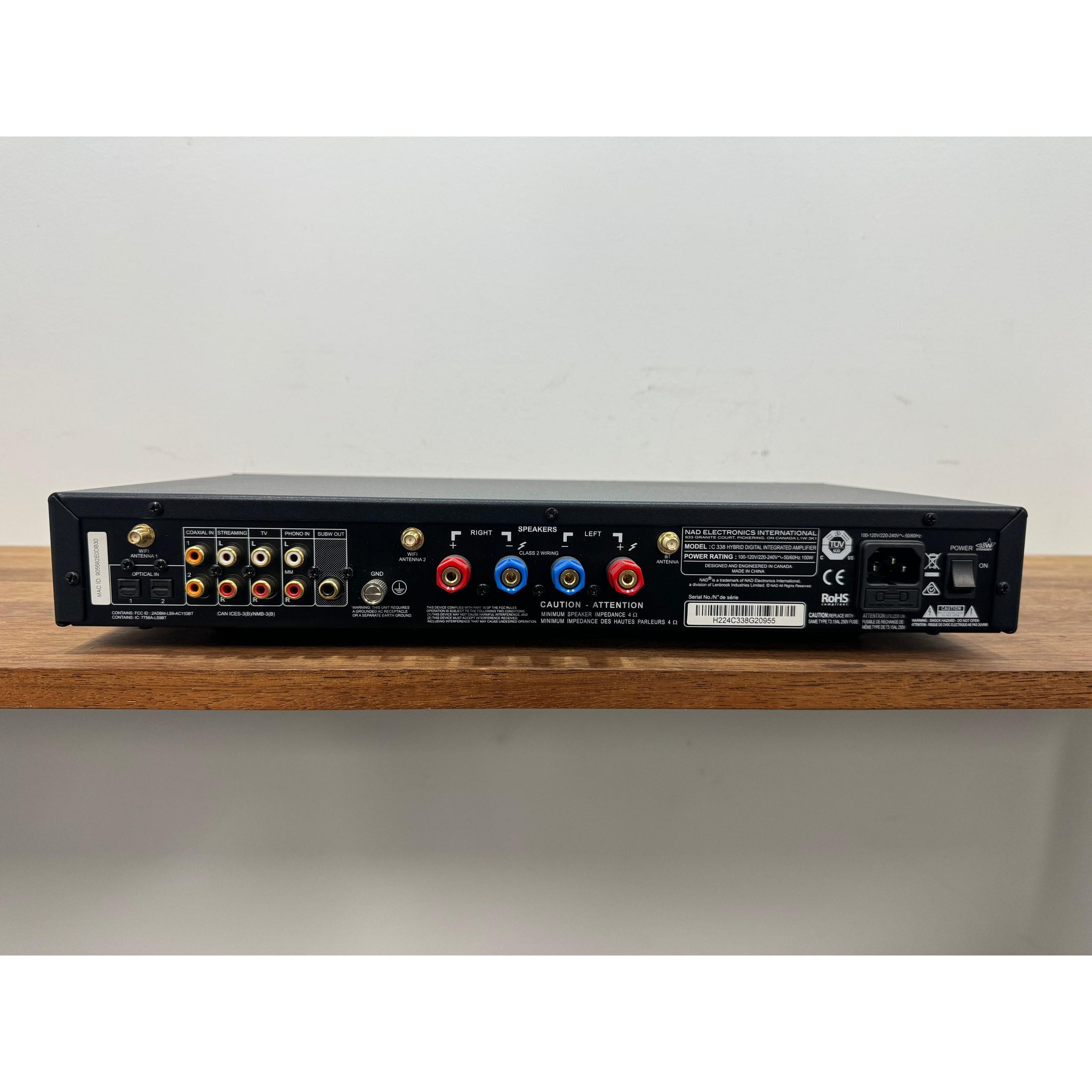 NAD C338 Hybrid Digital Intergrated Amplifier - Pre Loved