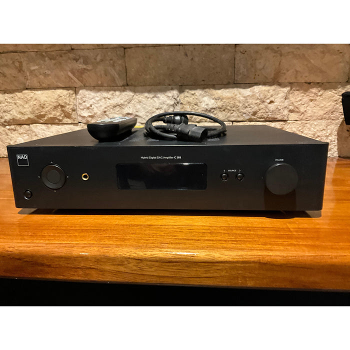 NAD C368 BS Integrated amplifier with Bluos streaming, Pre loved