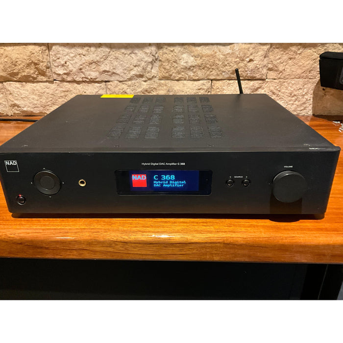 NAD C368 BS Integrated amplifier with Bluos streaming, Pre loved