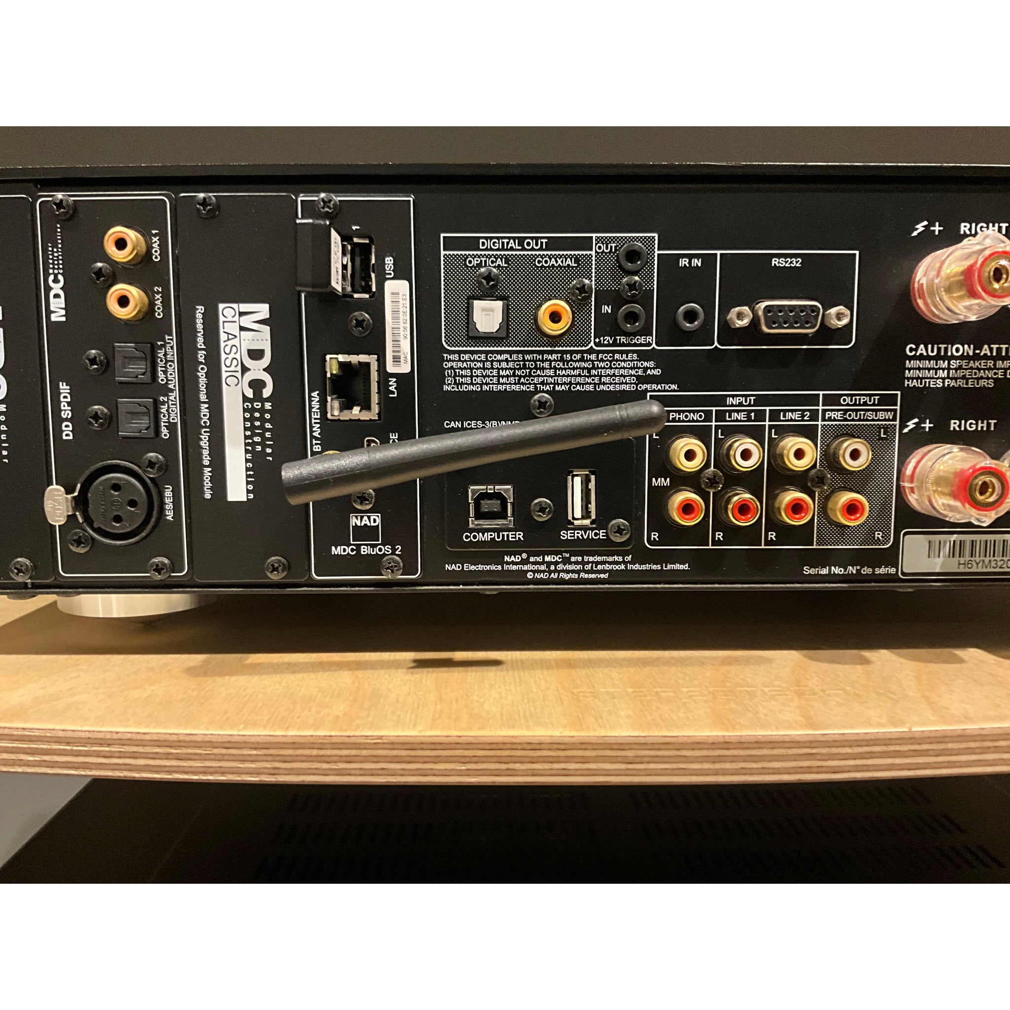 NAD M32 Master series integrated amplifier with Bluos 2 module, Pre Loved