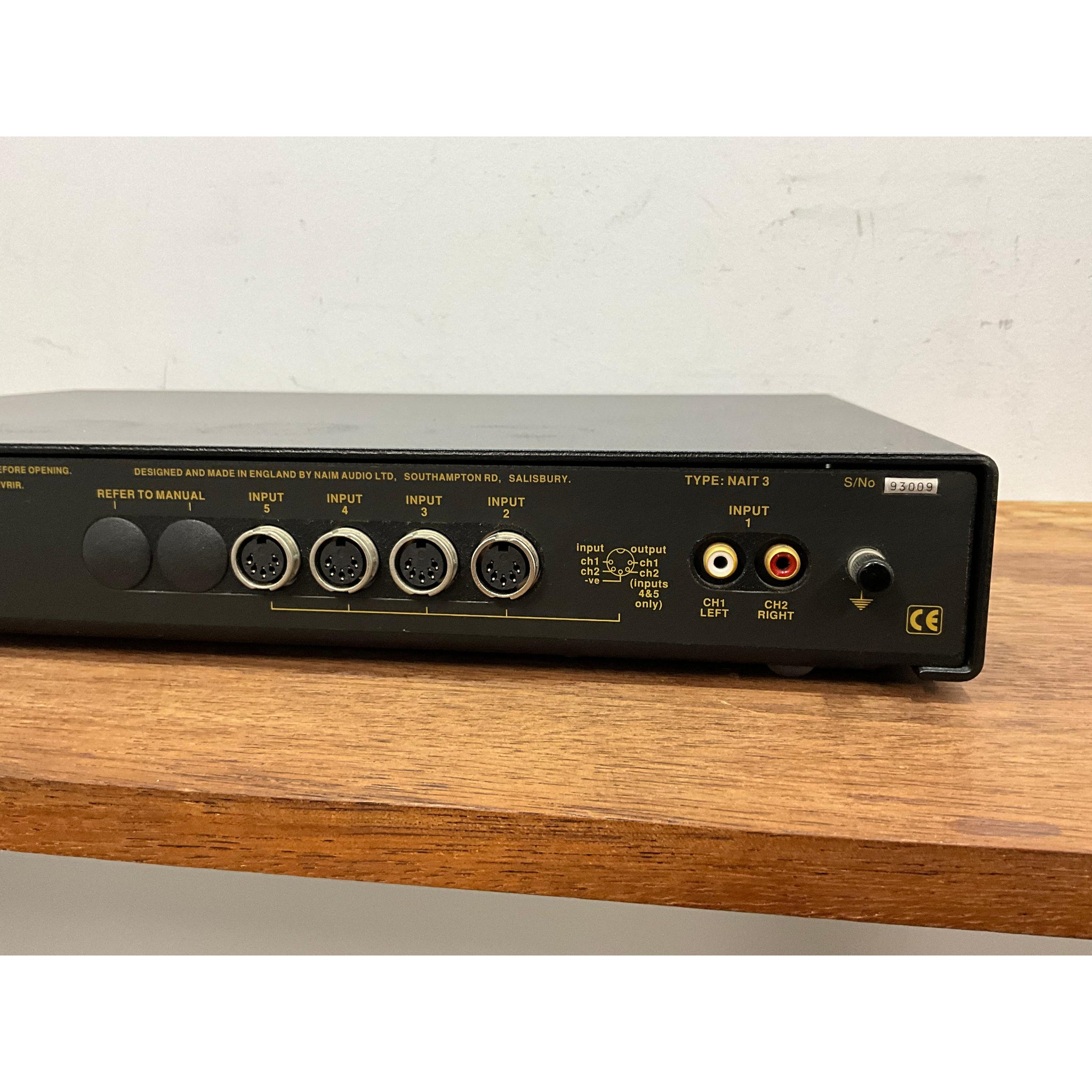 Naim Audio NAIT 3 integrated amplifier, very cool english made classic, pre loved