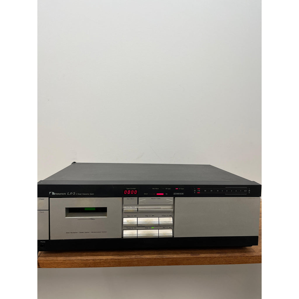 Nakamichi LX-3 2 head cassette deck - Pre Loved — The Audio Tailor