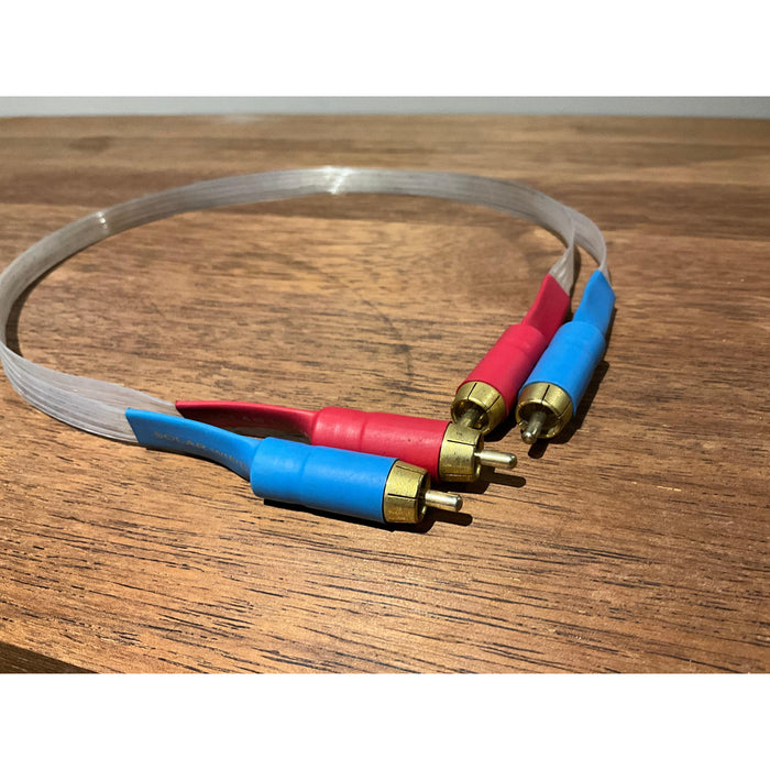 Nordost Solar wind RCA cables, USA made Pre Loved 60cm length