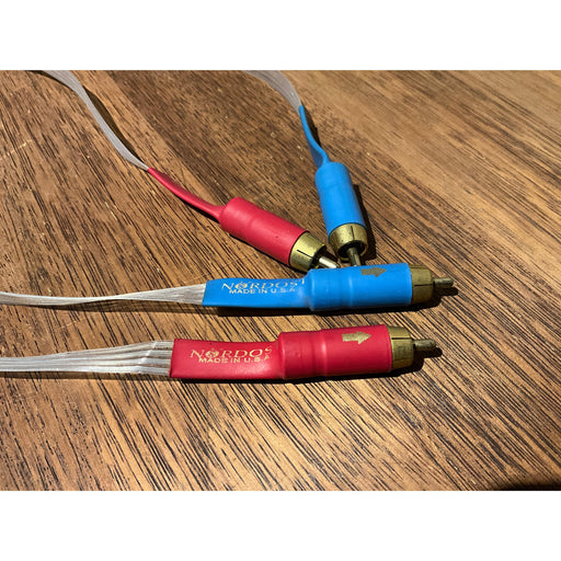 Nordost Solar wind RCA cables, USA made Pre Loved 60cm length