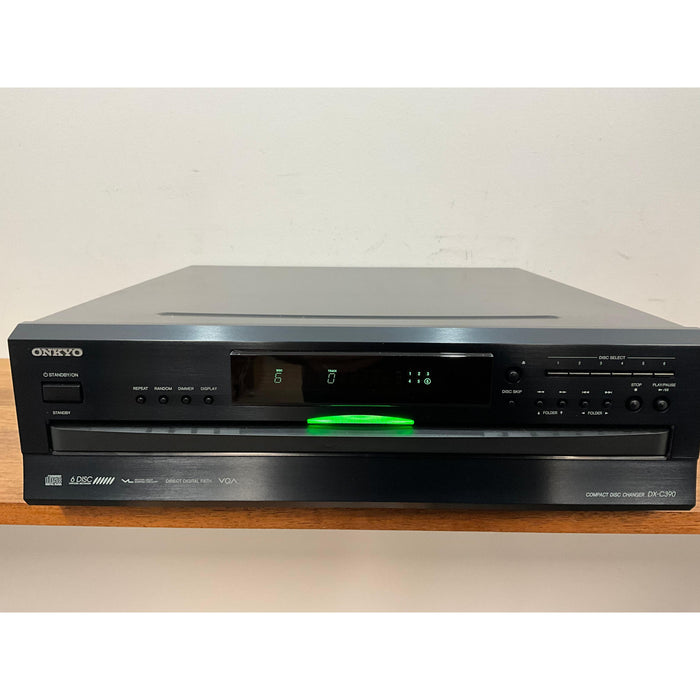 Onkyo 6 Disc CD Player DXC 390 black , pre loved great condition