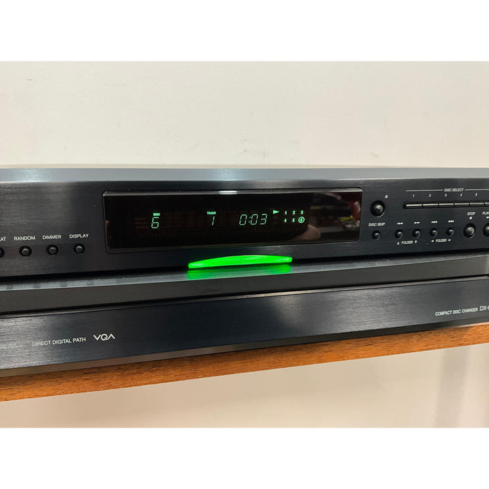 Onkyo 6 Disc CD Player DXC 390 black , pre loved great condition