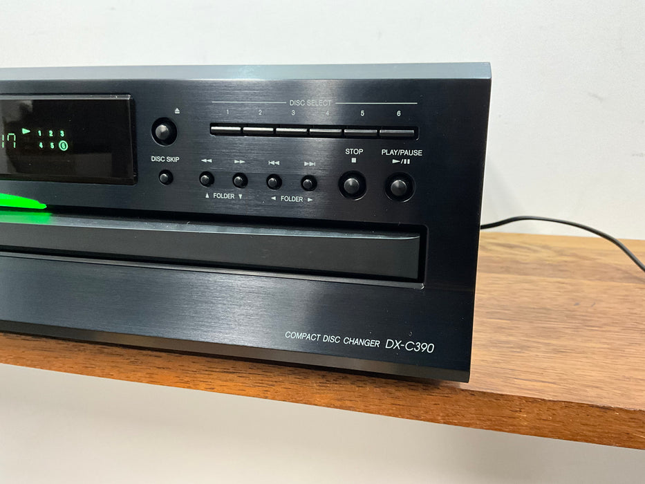 Onkyo 6 Disc CD Player DXC 390 black , pre loved great condition