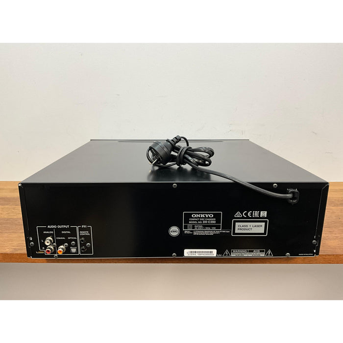 Onkyo 6 Disc CD Player DXC 390 black , pre loved great condition