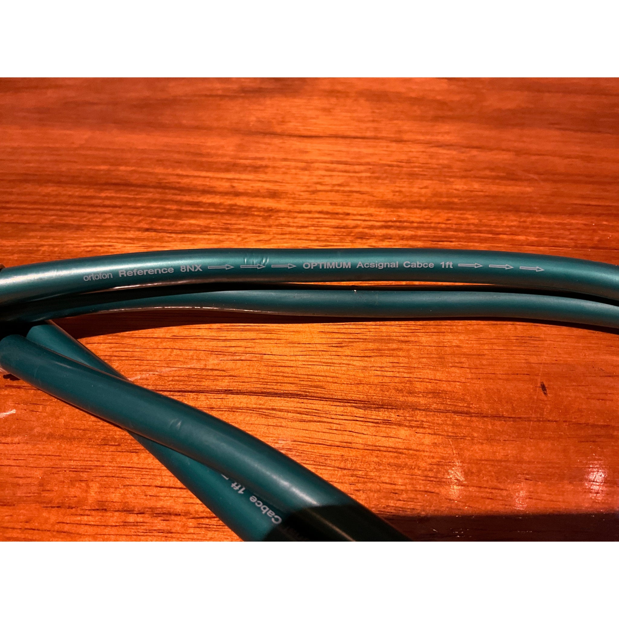Ortofon Reference 8NX Optimum RCA cables 1 Metre, Pre Loved Ortofon Reference 8NX Optimum RCA cables 1 Metre, Pre Loved