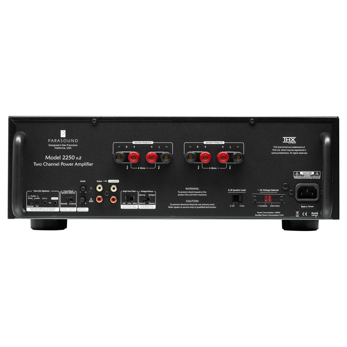 Parasound - NewClassic 2250 V2 - Power Amplifier