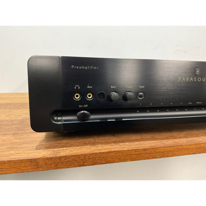 Parasound P5 Stereo Pre Amplifier black, Pre Loved