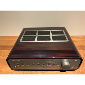 Peachtree Audio Nova 500 Integrated amplifier, red wood and silver, Pre Loved