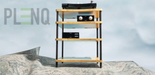 PlenQ - Bamboo Single Shelf with Legs — Modular Hi-Fi Component Platform