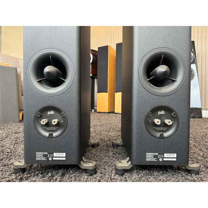 Polk Audio Reserve R500 black Floor Standing Speakers - Pre Loved