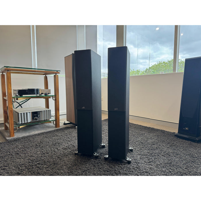 Polk Audio Reserve R500 black Floor Standing Speakers - Pre Loved