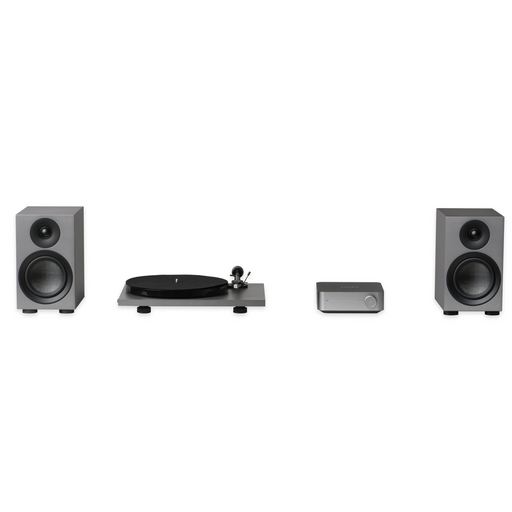 Pro-Ject - WiiM Phono Set - Turntable, Streaming Amplifier & Speakers Bundle
