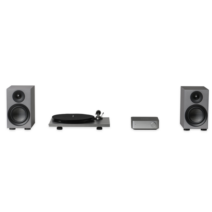 Pro-Ject - WiiM Phono Set - Turntable, Streaming Amplifier & Speakers Bundle