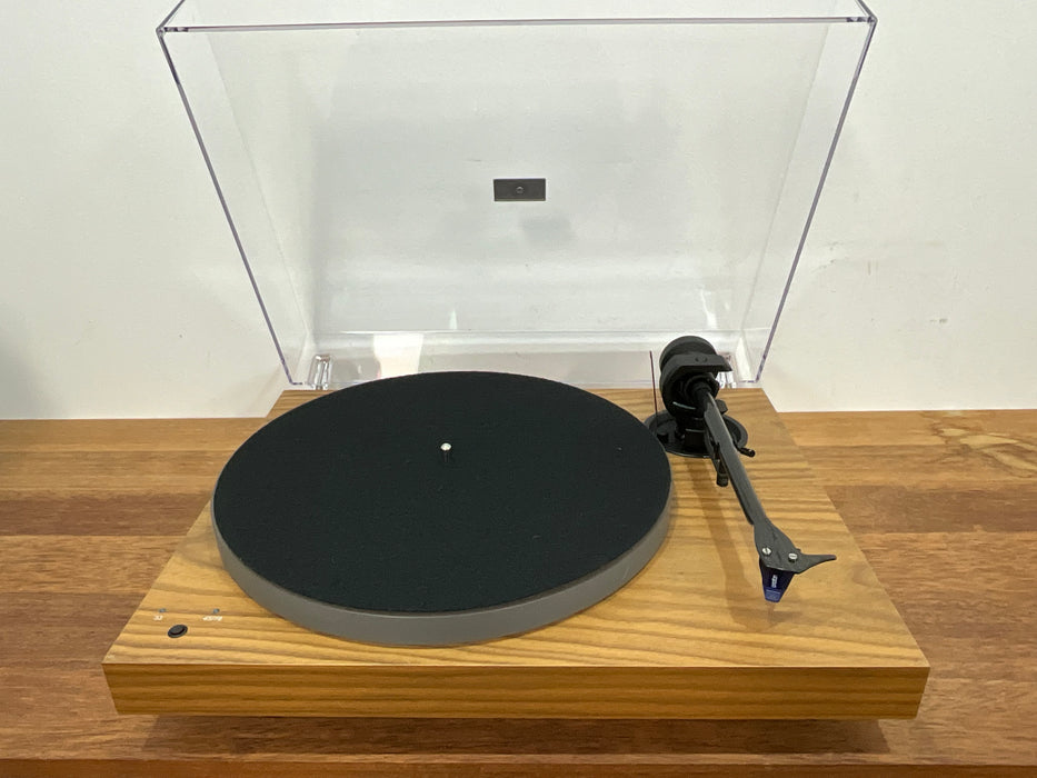 Project Audio X1 Walnut Turntable with 2m Blue Cartridge, Pre Loved