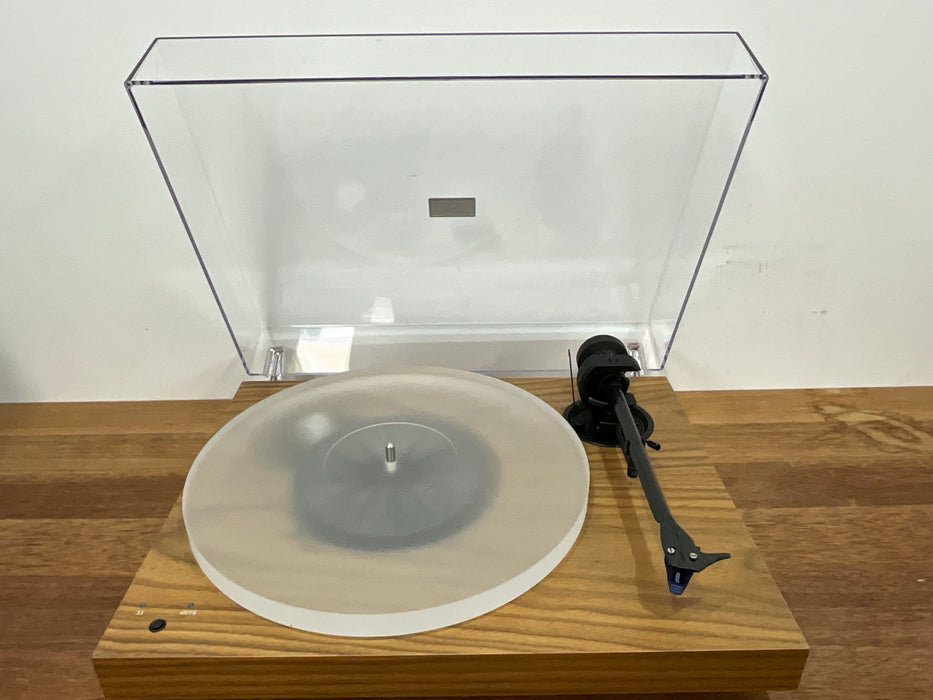Project Audio X1 Walnut Turntable with 2m Blue Cartridge, Pre Loved