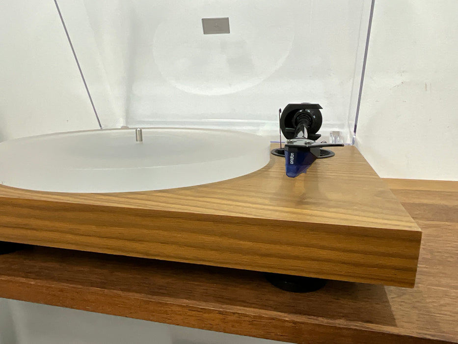 Project Audio X1 Walnut Turntable with 2m Blue Cartridge, Pre Loved