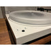 Product Debut Carbon Esprit Turntable with acrylic platter in satin white, pre loved