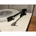 Product Debut Carbon Esprit Turntable with acrylic platter in satin white, pre loved