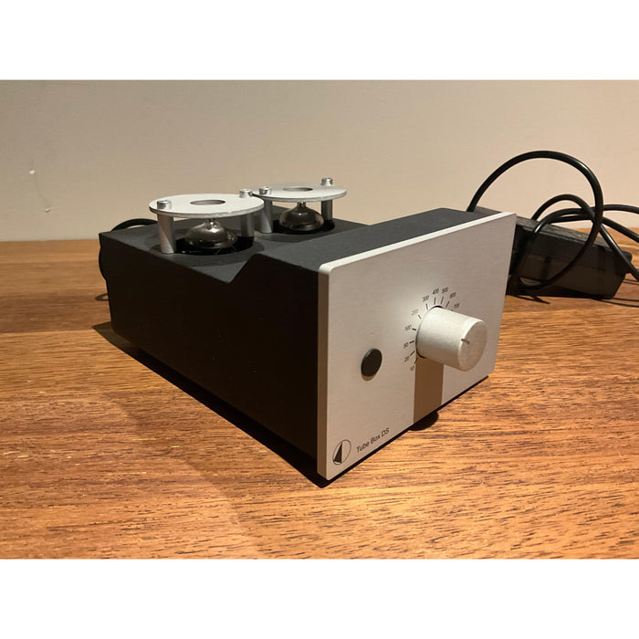 Project Tube box DS, Valve phono pre amp stage, silver finish, Pre Loved