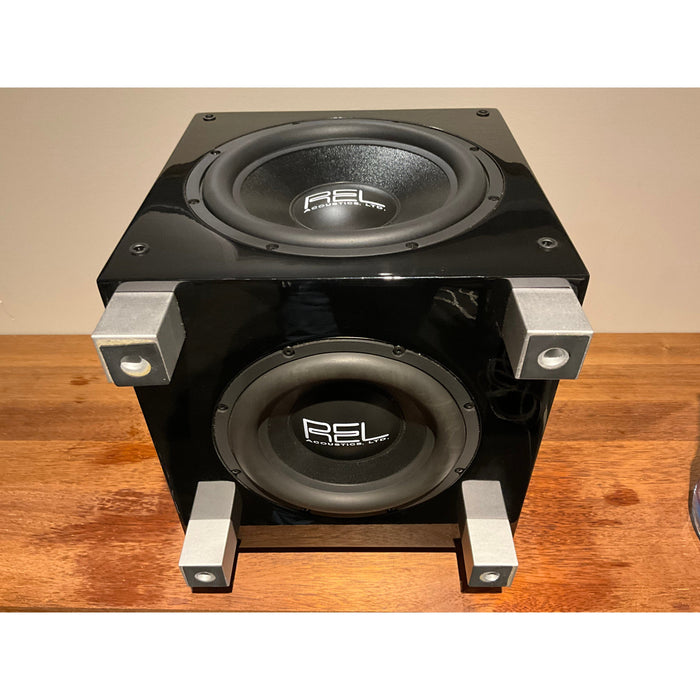 REL T7 Active Subwoofer, Gloss black, Pre Loved