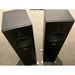 Richter Harlequin S6 Tower Speakers in Black. Pre Loved