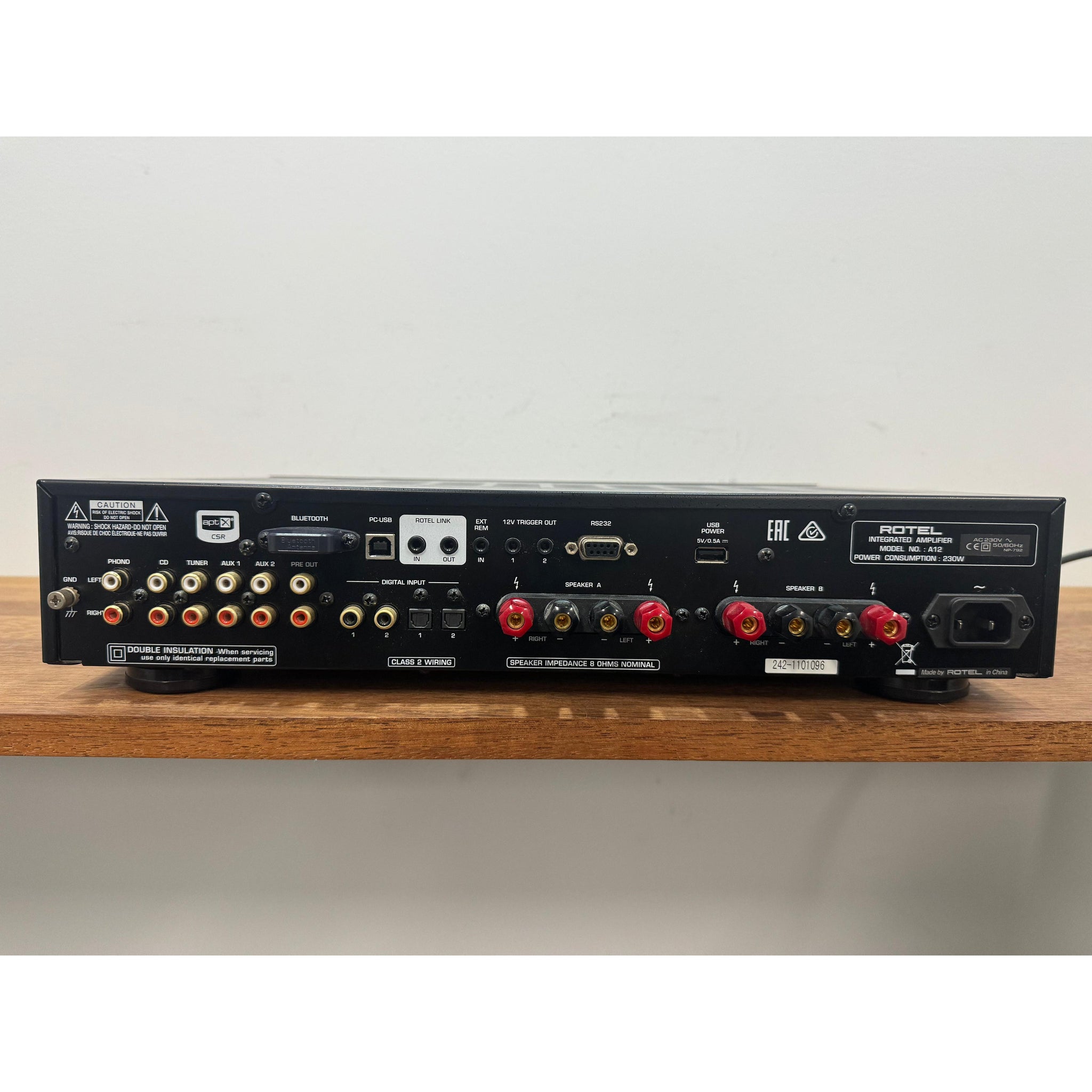 Rotel A12 Intergrated Amplifier - Pre Loved