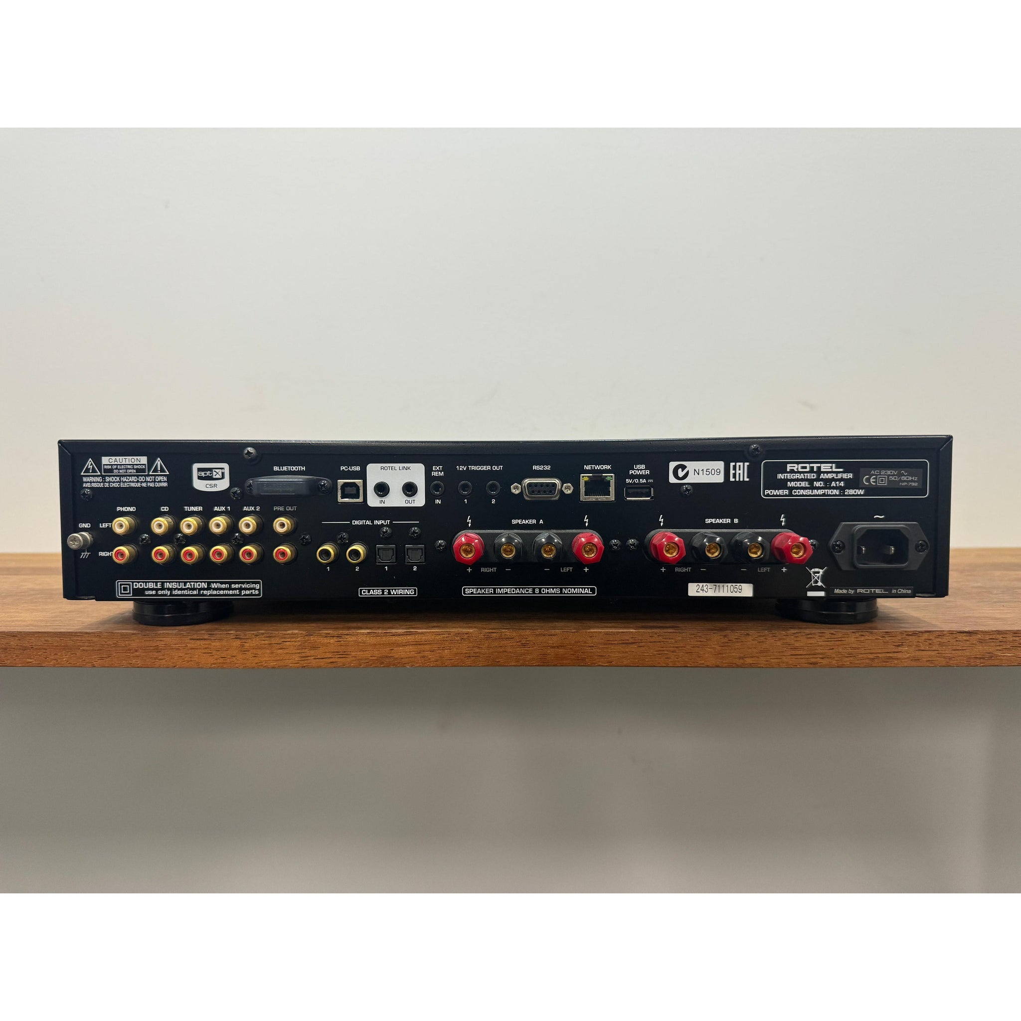 Rotel A14 Integrated Amplifier - Pre Loved