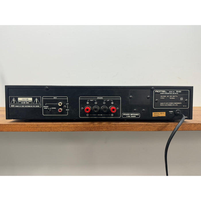 Rotel RB-850 Stereo Power Amplifier - Pre Loved