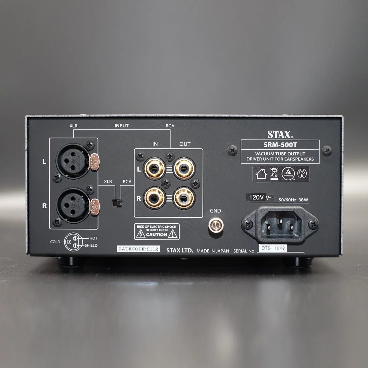 STAX - SRM-500T - Vacuum Tube Driver Unit