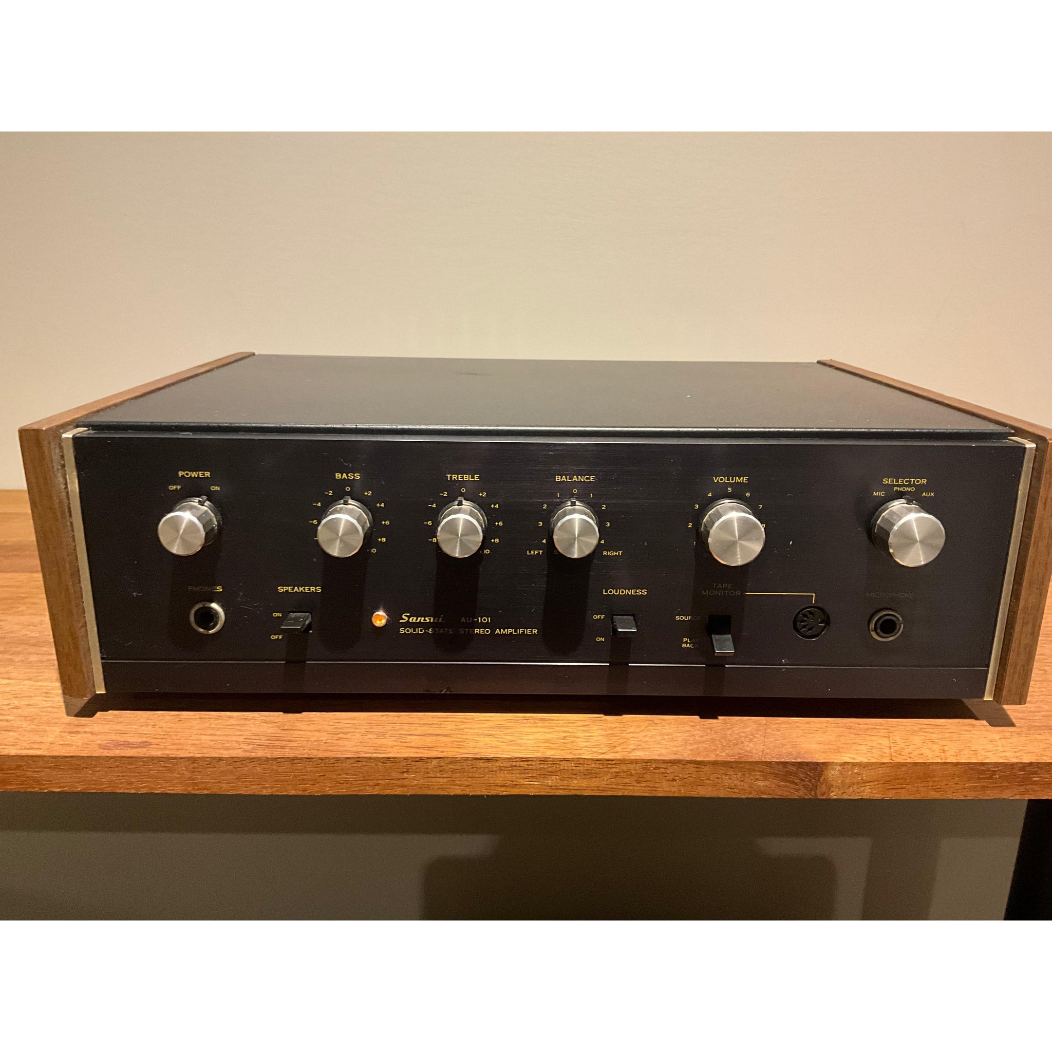 Sansui AU101 integrated amplifier, Japanese, Pre Loved