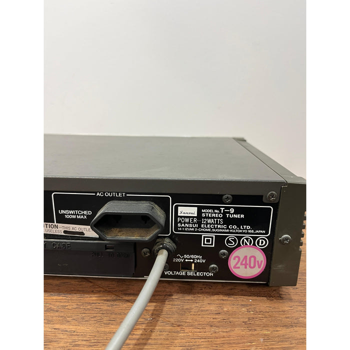 Sansui T-9 Tuner - Pre Loved