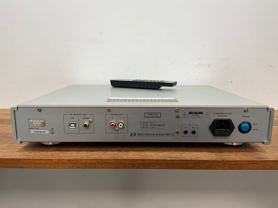 Shanling Cd1.1 Vacuum Tube CD Player, Pre loved with issues