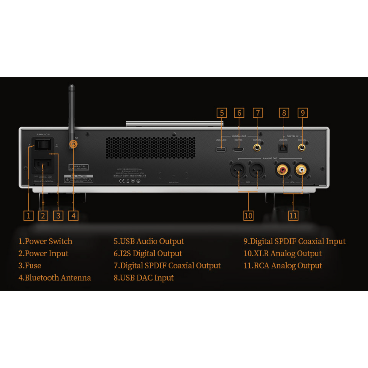 Shanling - SCD3.3 - SACD Player