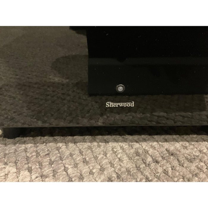 Sherwood SW10 active subwoofer in black two tone finish, pre loved