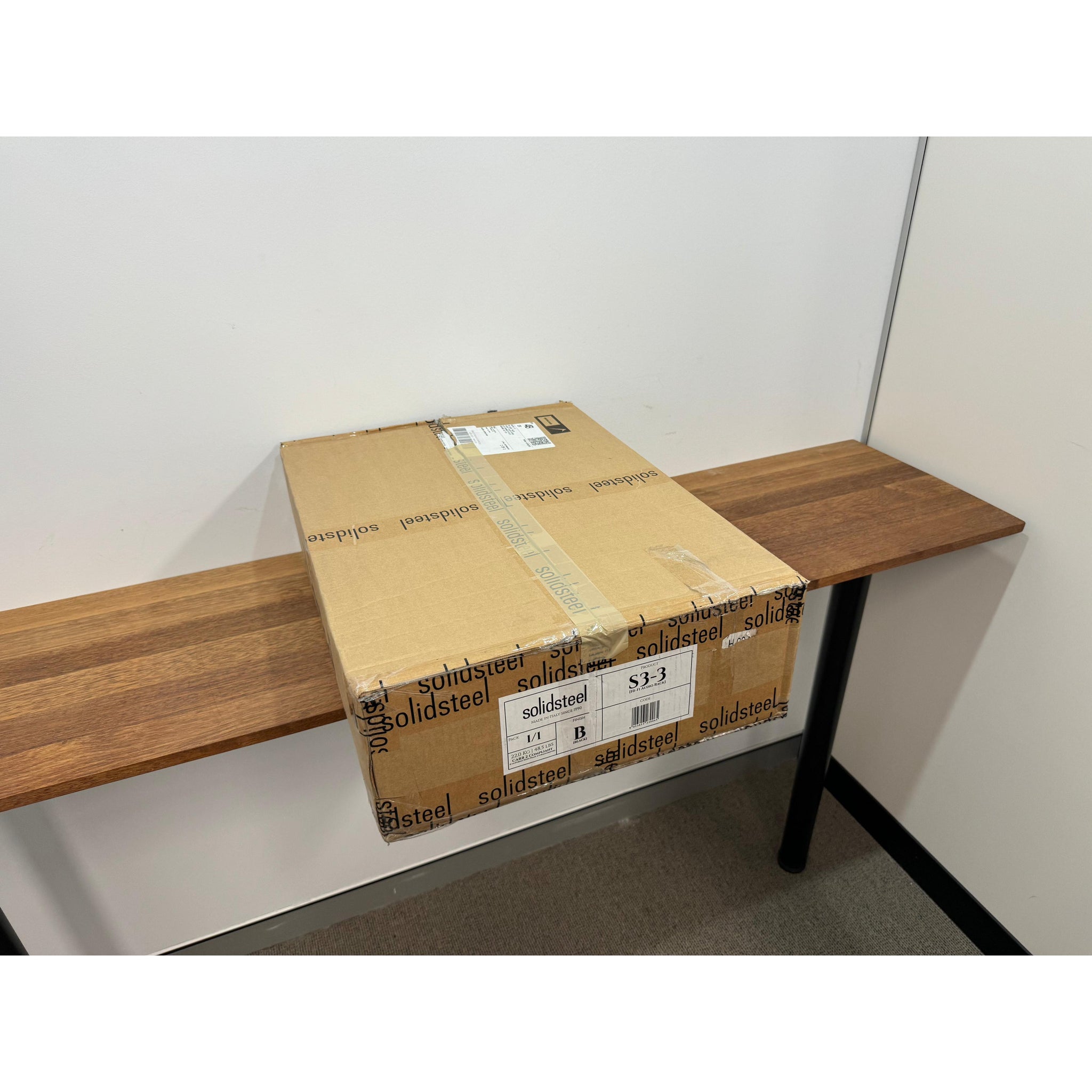 Solidsteel S3-3 Hi-Fi Rack - Pre loved