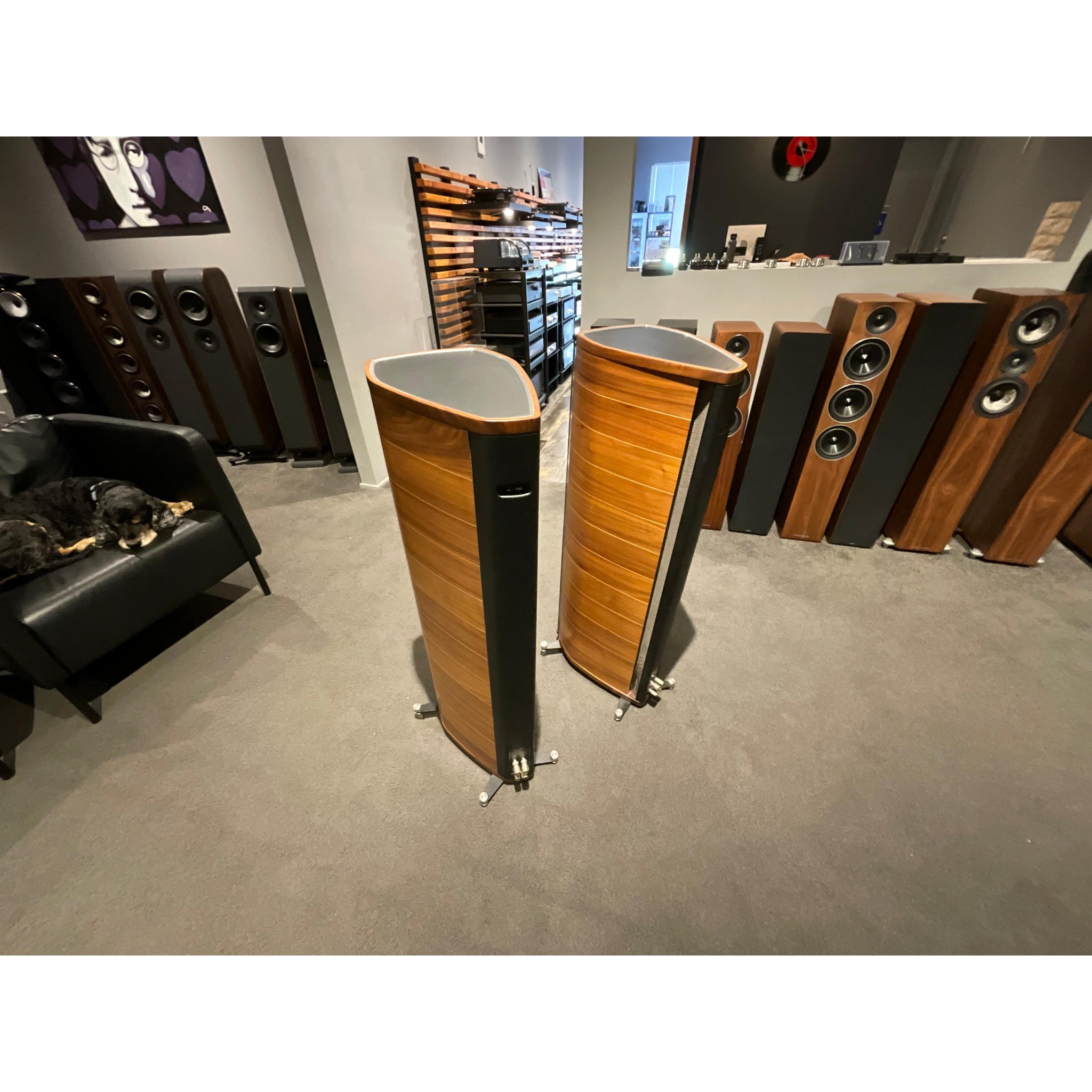 Sonus Faber Olympica 2 Tower Speakers timber finish, Pre Loved